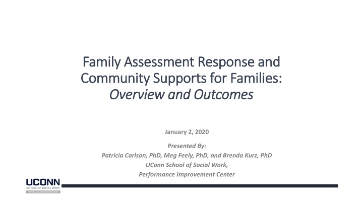 family assessment response and family assessment n.w