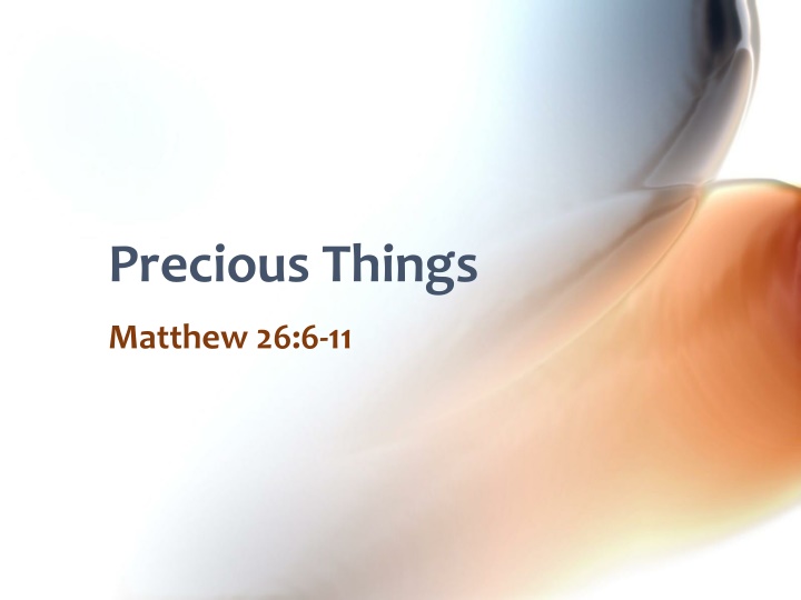 precious things n.w