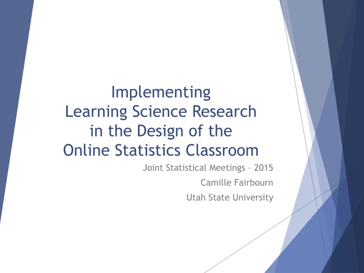 implementing learning science research n.w