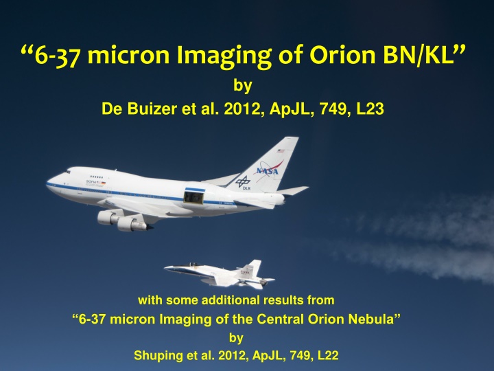 6 37 micron imaging of orion bn kl by de buizer n.w