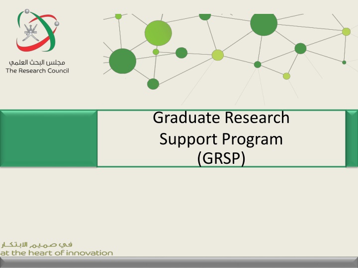 graduate research support program grsp n.w