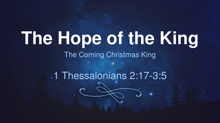 the hope of the king the coming christmas king n.w