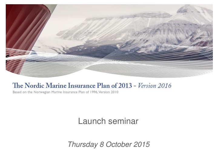 launch seminar n.w
