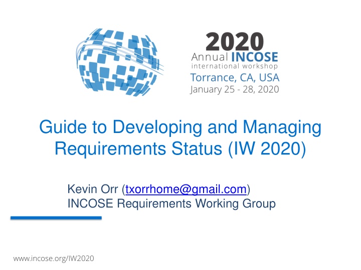 guide to developing and managing requirements n.w
