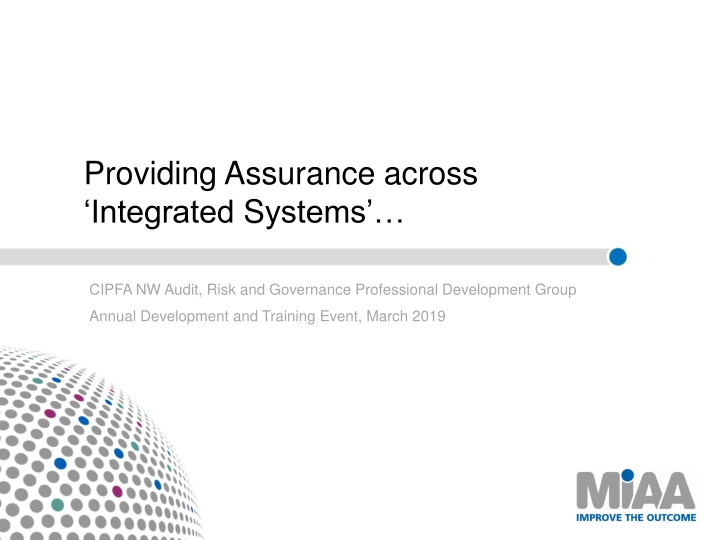 providing assurance across integrated s ystems n.w