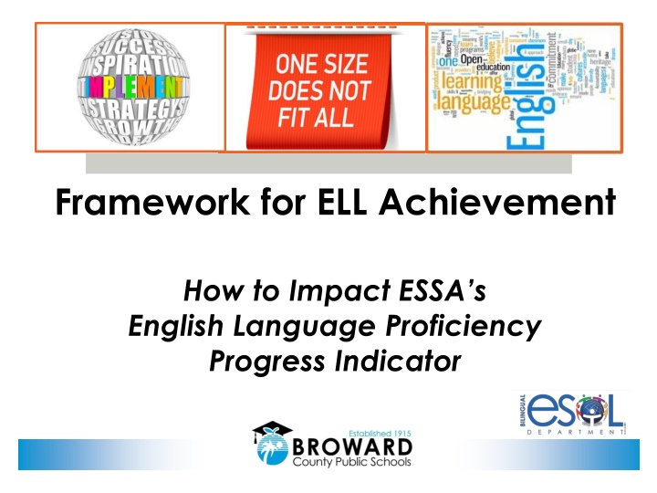 framework for ell achievement n.w