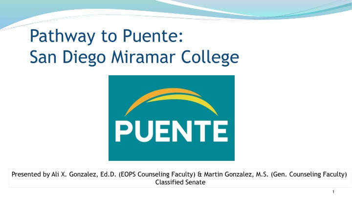 pathway to puente san diego miramar college n.w