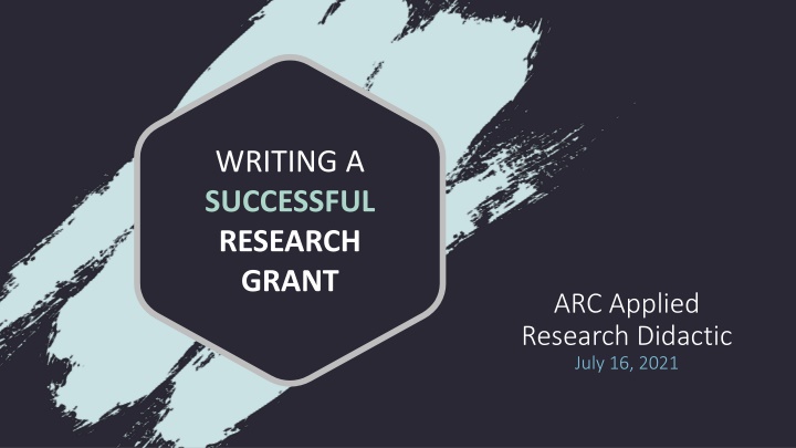 writing a successful research grant n.w