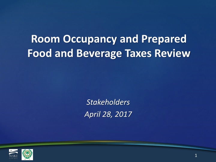 room occupancy and prepared food and beverage n.w