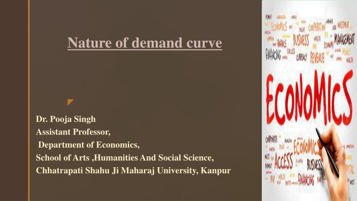 nature of demand curve n.w