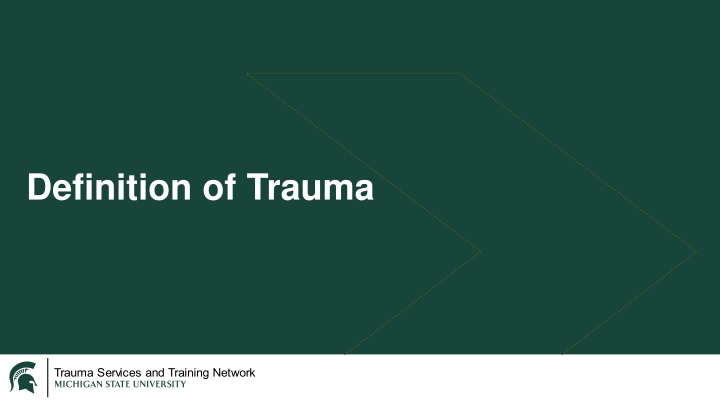 definition of trauma n.w