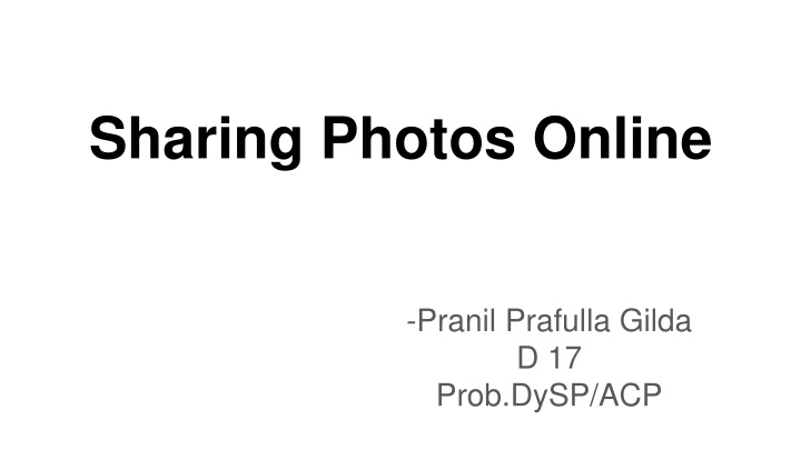 sharing photos online n.w
