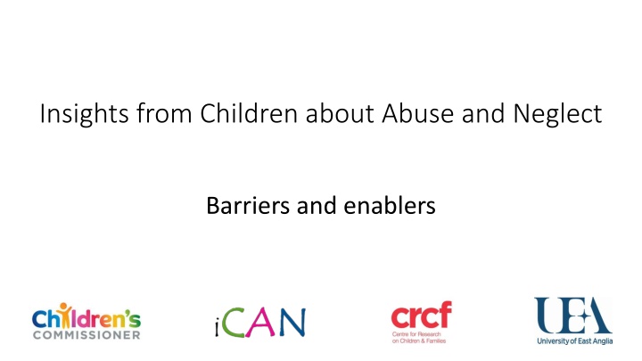 insights from children about abuse and neglect n.w