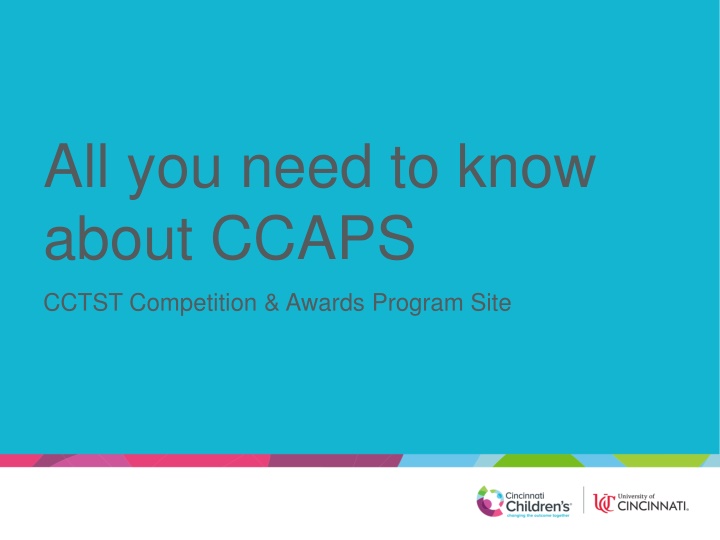all you need to know about ccaps n.w