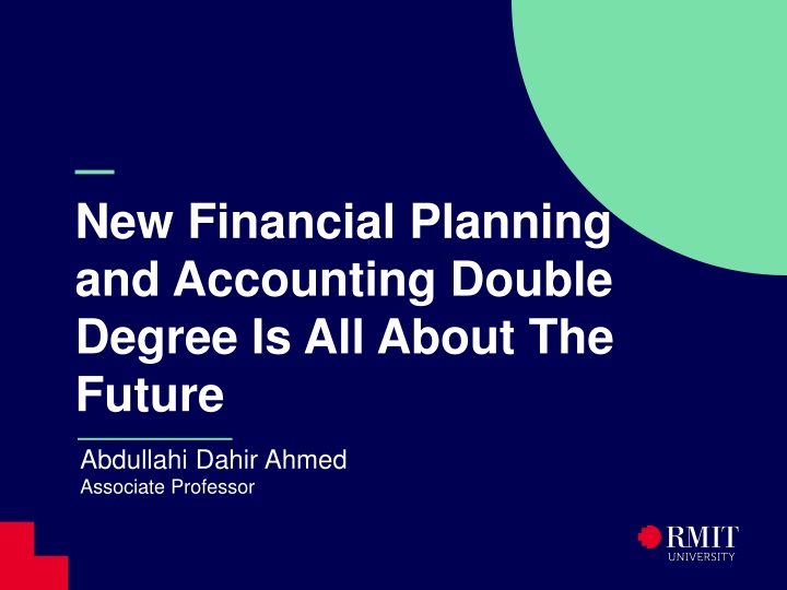 new financial planning and accounting double n.w