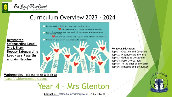 curriculum overview 2023 2024 n.w