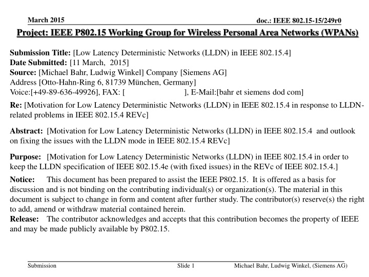 march 2015 project ieee p802 15 working group n.w