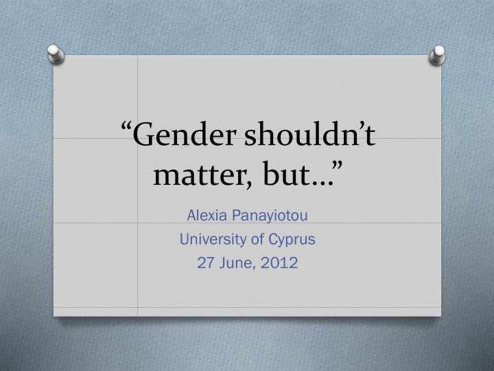 gender shouldn t matter but n.w