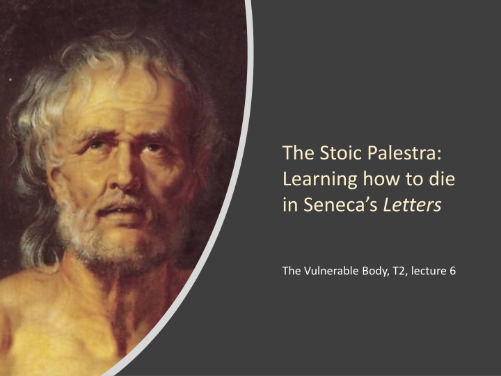 the stoic palestra learning how to die in seneca n.w