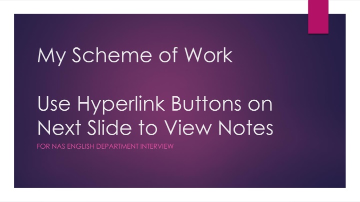 my scheme of work n.w