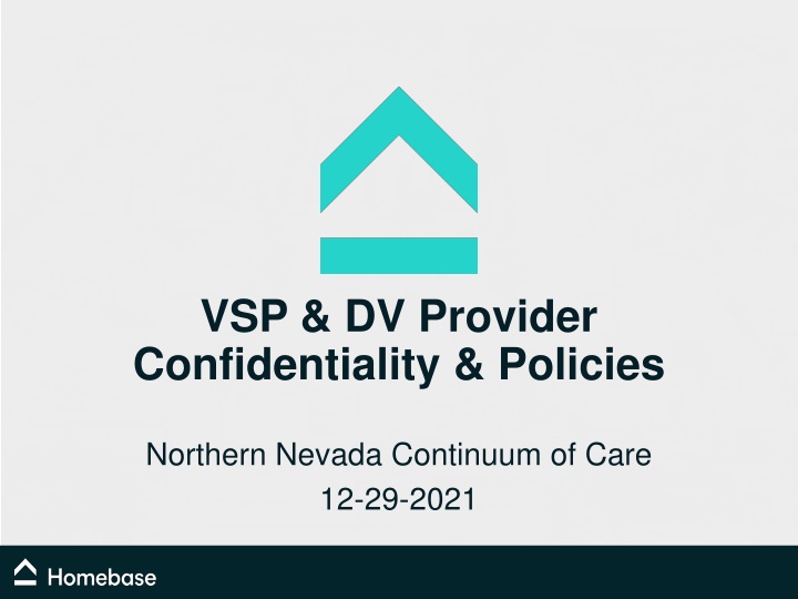 vsp dv provider confidentiality policies n.w