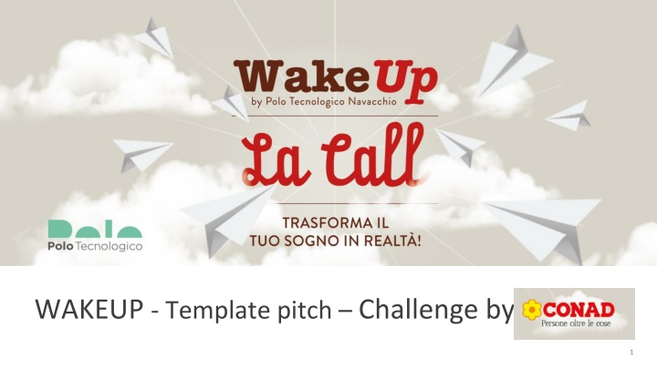 wakeup template pitch challenge by n.w