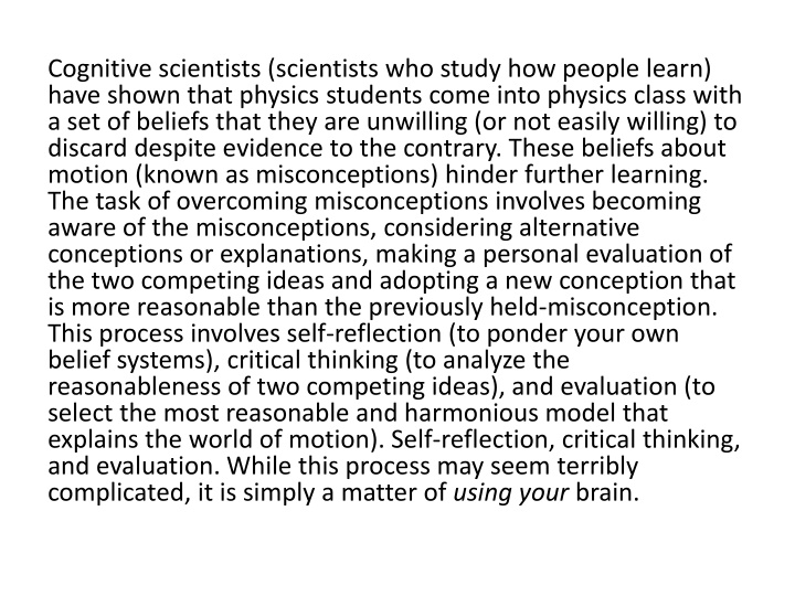 cognitive scientists scientists who study n.w