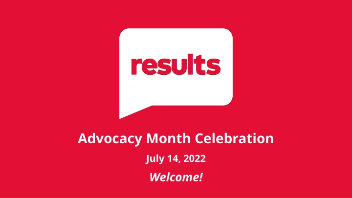 advocacy month celebration july 14 2022 welcome n.w
