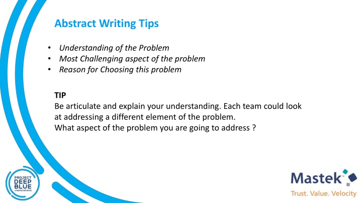 abstract writing tips n.w