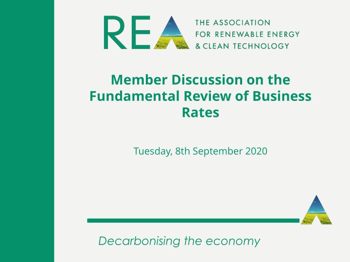 member discussion on the fundamental review n.w