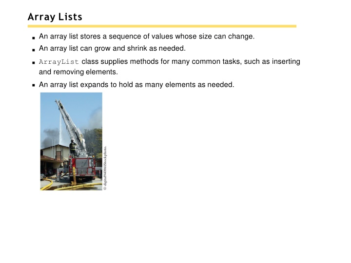 array lists n.w