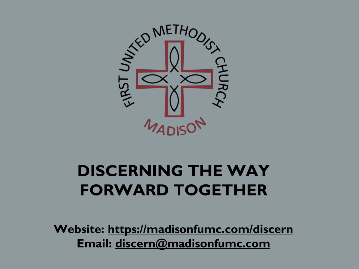 discerning the way forward together n.w