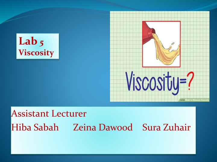 lab 5 viscosity n.w