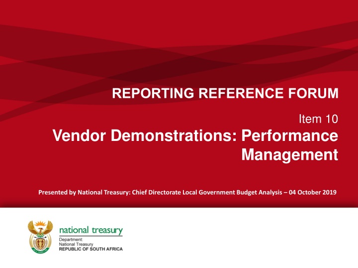 reporting reference forum n.w