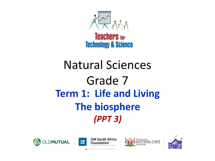 natural sciences grade 7 term 1 life and living n.w