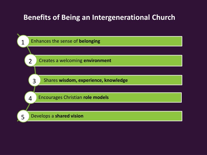 benefits of being an intergenerational church n.w