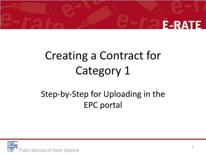 creating a contract for category 1 n.w