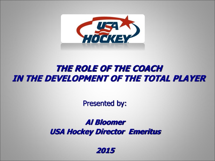 the role of the coach in the development n.w
