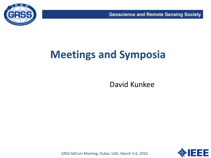 geoscience and remote sensing society n.w