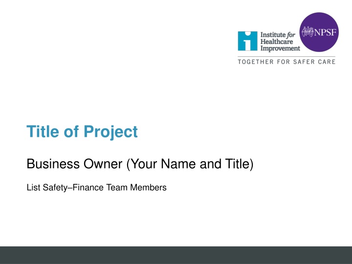 title of project n.w