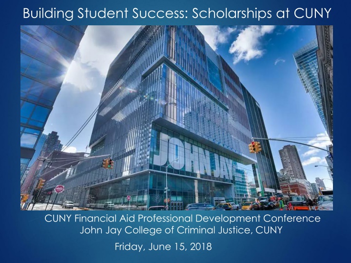 building student success scholarships at cuny n.w