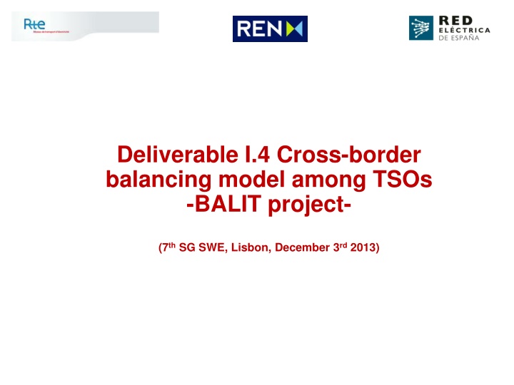 deliverable i 4 cross border balancing model n.w