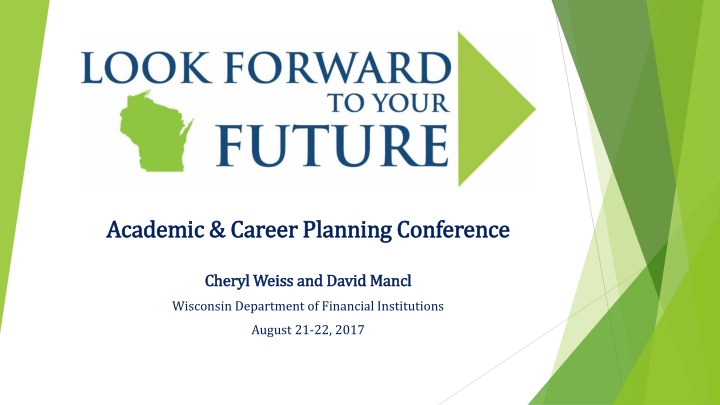 Academic and Career Planning Conference by Cheryl Weiss and David Mancl