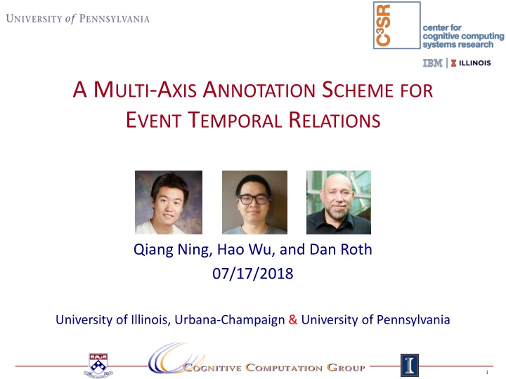 a m ulti a xis a nnotation s cheme for e vent n.w