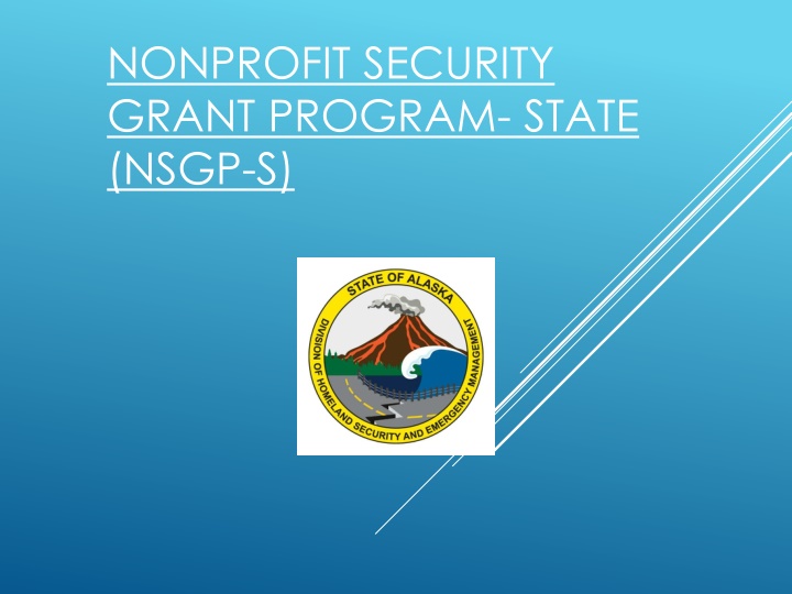 nonprofit security grant program state nsgp s n.w