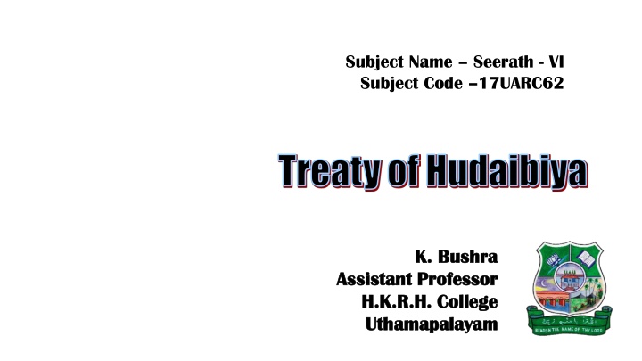 subject name seerath vi subject code 17uarc62 n.w