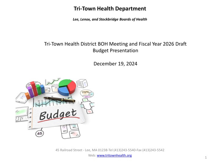 tri town health department n.w