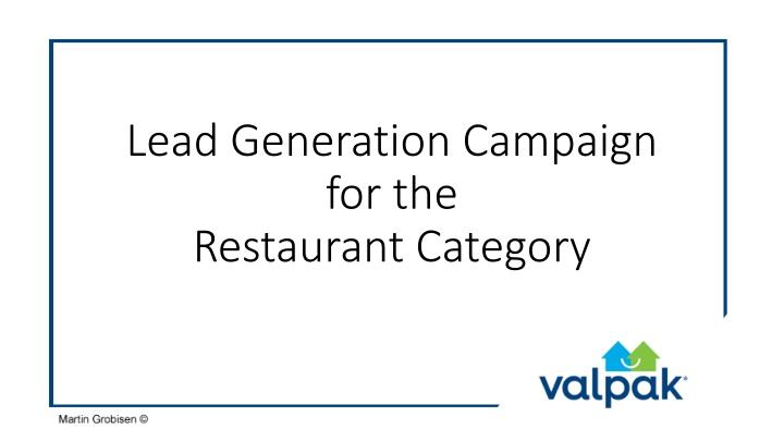 lead generation campaign for the restaurant n.w