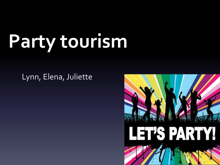 party tourism n.w