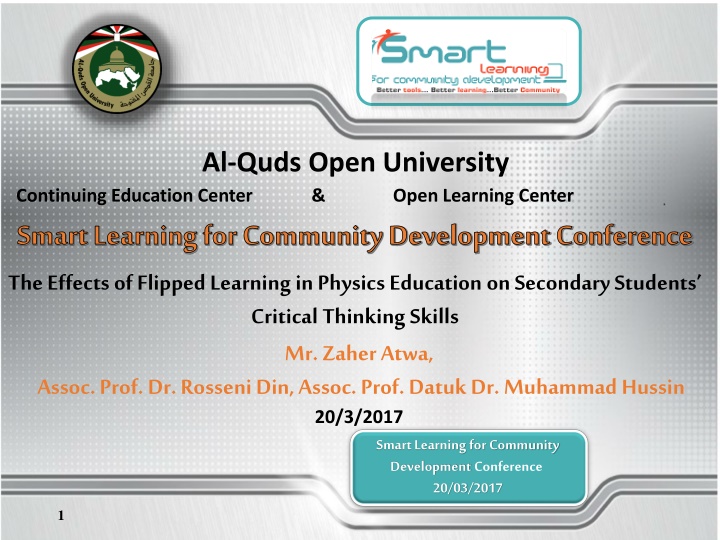 al quds open university open learning center n.w